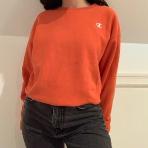 BURNT ORANGE CHAMPION SWEATSHIRT